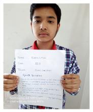 Student from Jammu Region